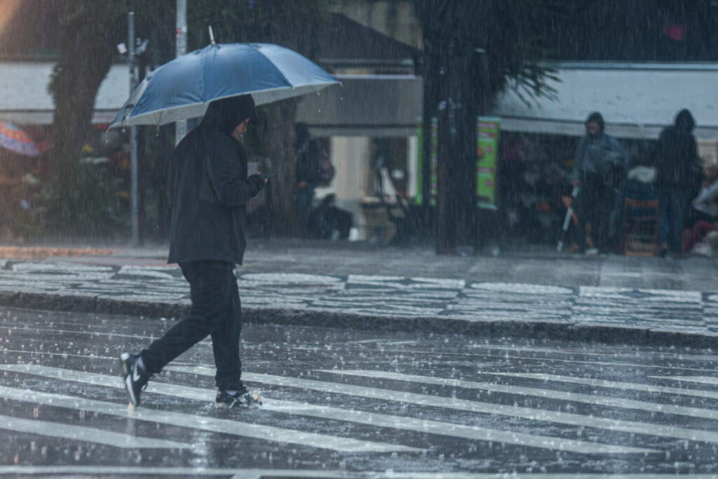 Previsão de chuva para Ibiporã.